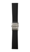 Black Rubber Strap