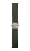 Olive Rubber Strap