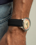 Black Rubber Strap