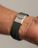 Olive Rubber Strap
